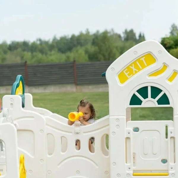 Игровой комплекс UNIX Kids Playhouse с горкой Игровой комплекс UNIX Kids Playhouse с горкой