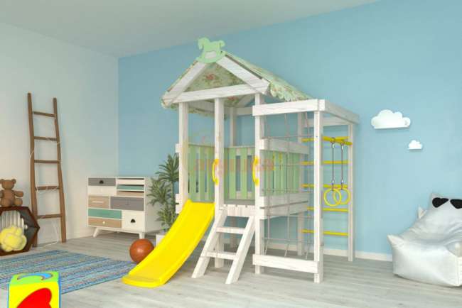 Игровой комплекс Савушка Baby 12 оливковый Игровой комплекс Савушка Baby 12 оливковый
