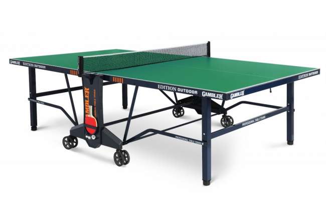 Теннисный стол всепогодный GAMBLER Edition Outdoor GREEN Теннисный стол всепогодный GAMBLER Edition Outdoor GREEN