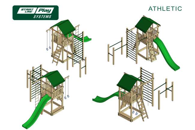 Детский городок Start Line ATHLETIC премиум Север Детский городок Start Line ATHLETIC премиум Север