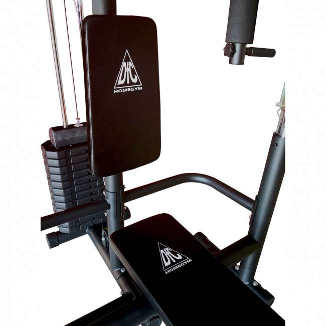Силовой комплекс со скамьей DFC Homegym D854 Силовой комплекс со скамьей DFC Homegym D854