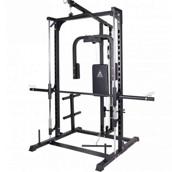 Машина Смита со скамьей DFC Homegym D943 Машина Смита со скамьей DFC Homegym D943