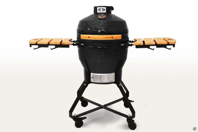 Керамический гриль-барбекю Start Grill 18 дюймов (черный) (45 см) Керамический гриль-барбекю Start Grill 18 дюймов (черный) (45 см)