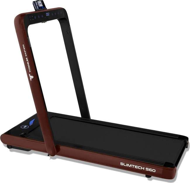 Беговая дорожка Titanium Masters Slimtech S60 Coffee коричневая Беговая дорожка Titanium Masters Slimtech S60 Coffee коричневая