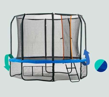 Батут Hasttings Sky Double 10 ft (305 см) NEW комплект