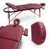 Массажный стол UNIX Med Comfort 3 Section Burgundy