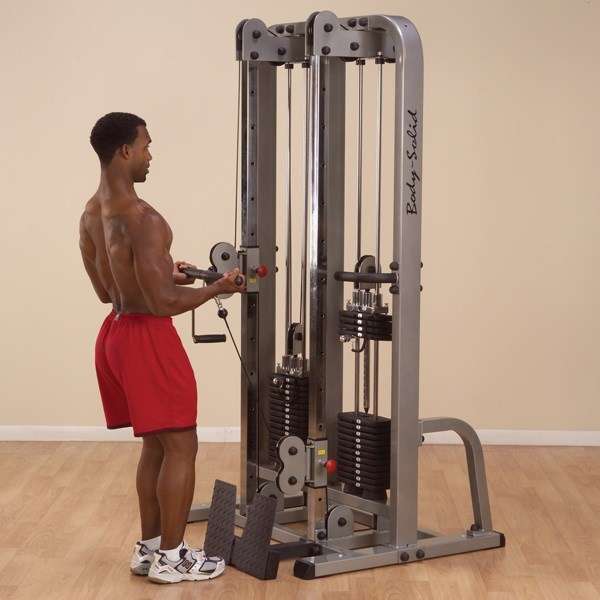 Двойная блочная стойка Body-Solid SDC2000G Двойная блочная стойка Body-Solid SDC2000G