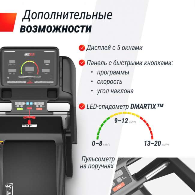 Беговая дорожка UNIX Fit MX-950B Беговая дорожка UNIX Fit MX-950B