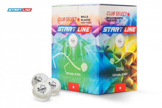 Мячи Start line Club Select 1* New (120 шт, бел.) Мячи Start line Club Select 1* New (120 шт, бел.)