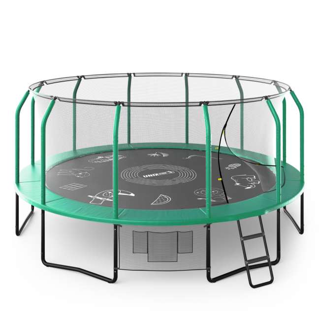Батут UNIX line SUPREME GAME 16 ft Green Батут UNIX line SUPREME GAME 16 ft Green