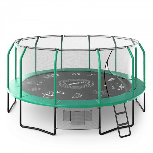 Батут UNIX line SUPREME GAME 16 ft Green Батут UNIX line SUPREME GAME 16 ft Green
