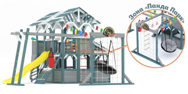 Детский игровой комплекс Савушка PlayHouse-4