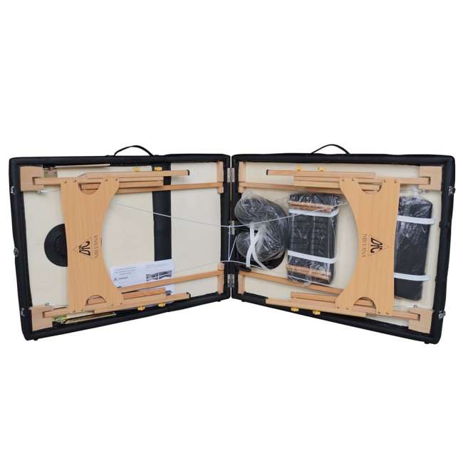 Складной массажный стол DFC Nirvana Relax Pro Black Складной массажный стол DFC Nirvana Relax Pro Black