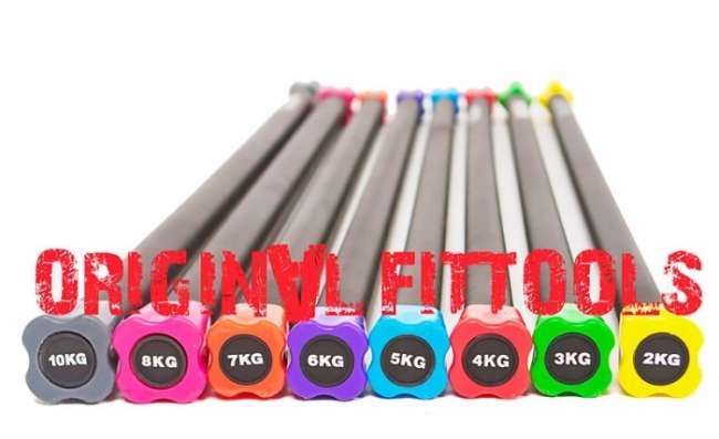 Бодибар Original Fit. Tools 12 кг желтый наконечник Бодибар Original Fit. Tools 12 кг желтый наконечник