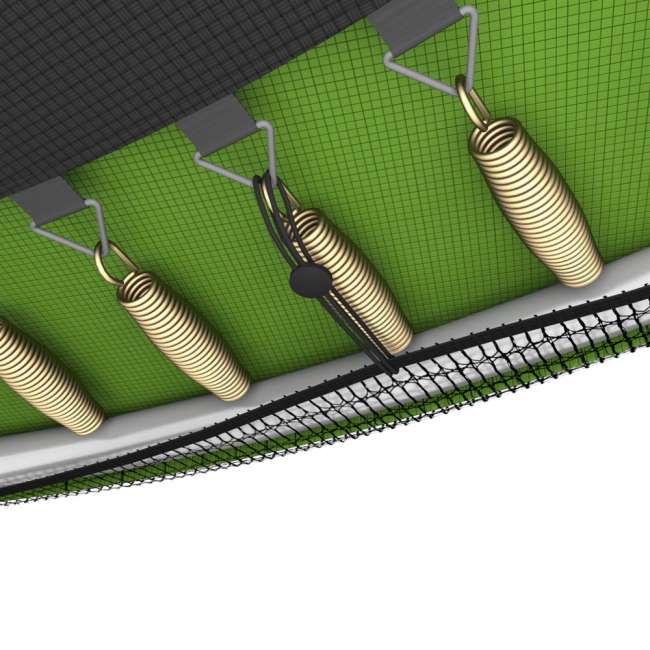 Батут с сеткой UNIX line Simple 10 ft Green outside Батут с сеткой UNIX line Simple 10 ft Green outside