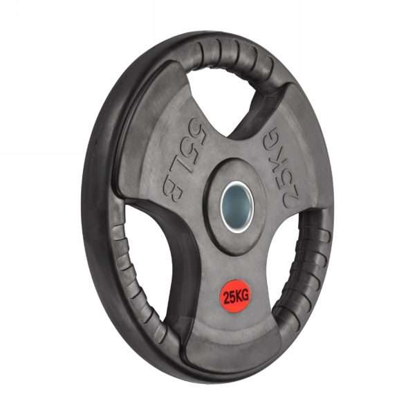 Диски обрезиненные VictoryFit 51 мм. от 2,5 до 25 кг с тройным хватом Диски обрезиненные VictoryFit 51 мм. от 2,5 до 25 кг с тройным хватом