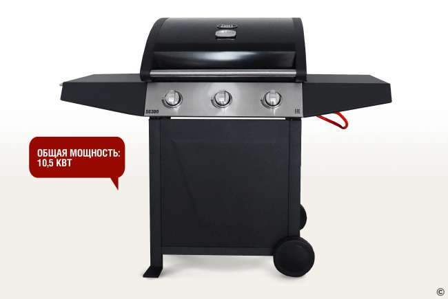 Газовый гриль Start Grill 3 основных горелки (без боковой) Газовый гриль Start Grill 3 основных горелки (без боковой)