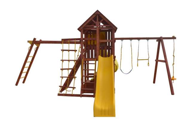 Игровая площадка PlayGarden SkyFort Deluxe II с рукоходом Игровая площадка PlayGarden SkyFort Deluxe II с рукоходом