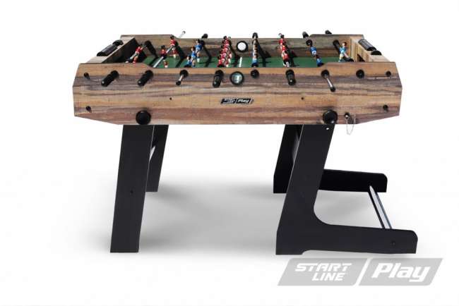 Игровой стол футбол Start Line Compact 48" темный складной Игровой стол футбол Start Line Compact 48" темный складной