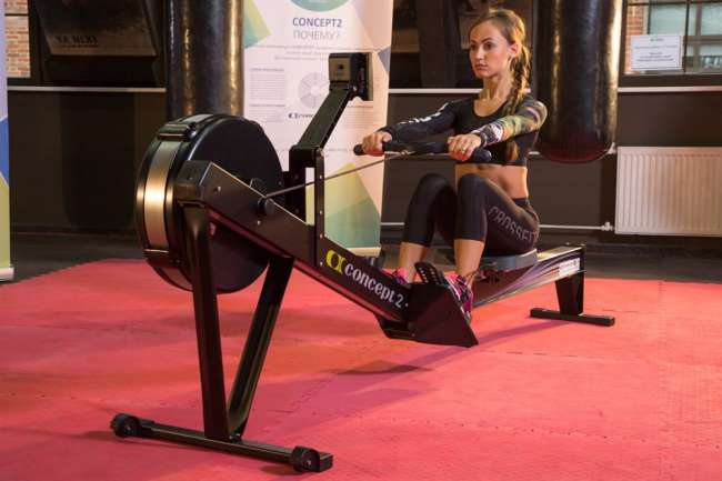 Гребной тренажер Concept 2 model D черный
