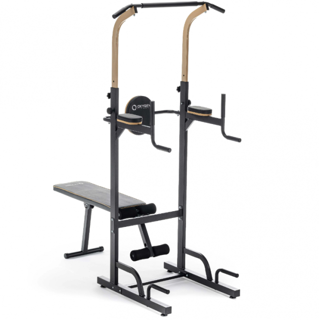 Турник 3 в 1 со скамьей Oxygen Fitness Elgon Турник 3 в 1 со скамьей Oxygen Fitness Elgon