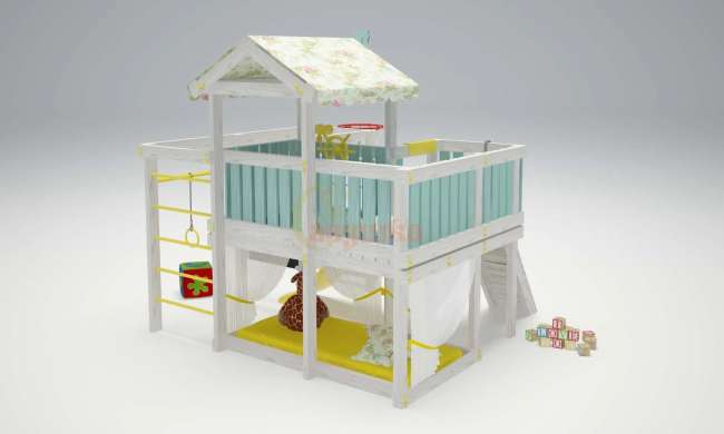 Игровой комплекс Савушка Baby 8 голубой Игровой комплекс Савушка Baby 8 голубой