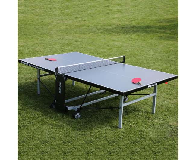 Теннисный стол всепогодный DONIC OUTDOOR ROLLER 1000 GREY Теннисный стол всепогодный DONIC OUTDOOR ROLLER 1000 GREY