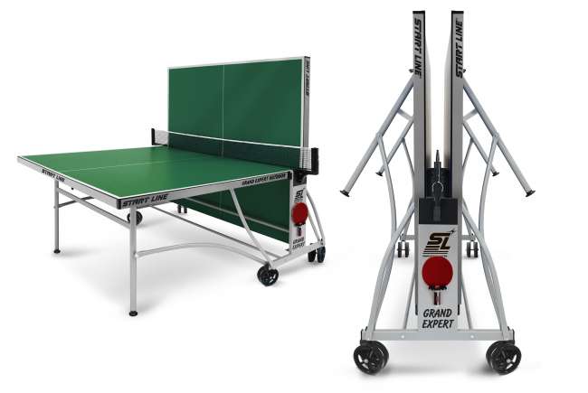 Всепогодный теннисный стол Start Line GRAND EXPERT Outdoor 4 зеленый Всепогодный теннисный стол Start Line GRAND EXPERT Outdoor 4 зеленый