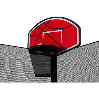 Баскетбольное кольцо для батута Clear Fit с мячом и насосом