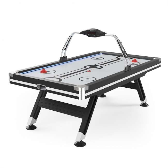 Игровой стол UNIX Line Аэрохоккей (226х125 cм) Black&White Игровой стол UNIX Line Аэрохоккей (226х125 cм) Black&White
