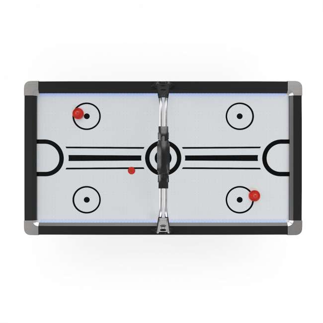 Игровой стол UNIX Line Аэрохоккей (226х125 cм) Black&White Игровой стол UNIX Line Аэрохоккей (226х125 cм) Black&White