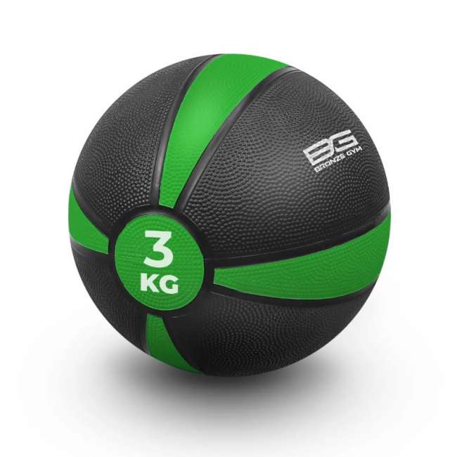 Медбол резиновый BRONZE GYM 3 кг Медбол резиновый BRONZE GYM 3 кг