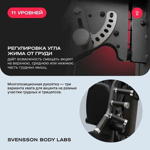 Силовой комплекс Svensson Body Labs RIGEL PRO Силовой комплекс Svensson Body Labs RIGEL PRO