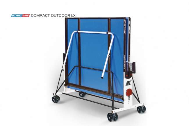 Всепогодный теннисный стол Start line Compact Outdoor-2 LX BLUE Всепогодный теннисный стол Start line Compact Outdoor-2 LX BLUE