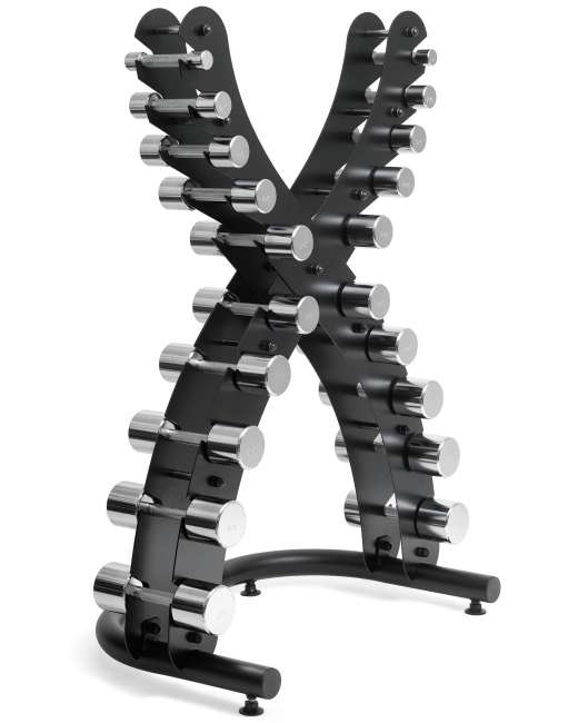 Стойка для гантелей Х-образная на 10 пар VictoryFit VF-T300 Стойка для гантелей Х-образная на 10 пар VictoryFit VF-T300