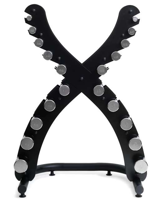 Стойка для гантелей Х-образная на 10 пар VictoryFit VF-T300 Стойка для гантелей Х-образная на 10 пар VictoryFit VF-T300