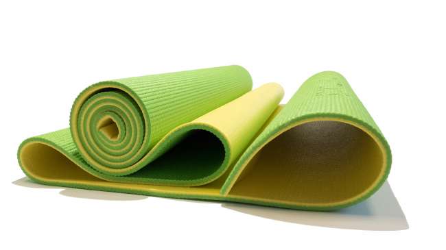 Коврик для фитнеса Original FitTools Banana Lime 6 мм Коврик для фитнеса Original FitTools Banana Lime 6 мм