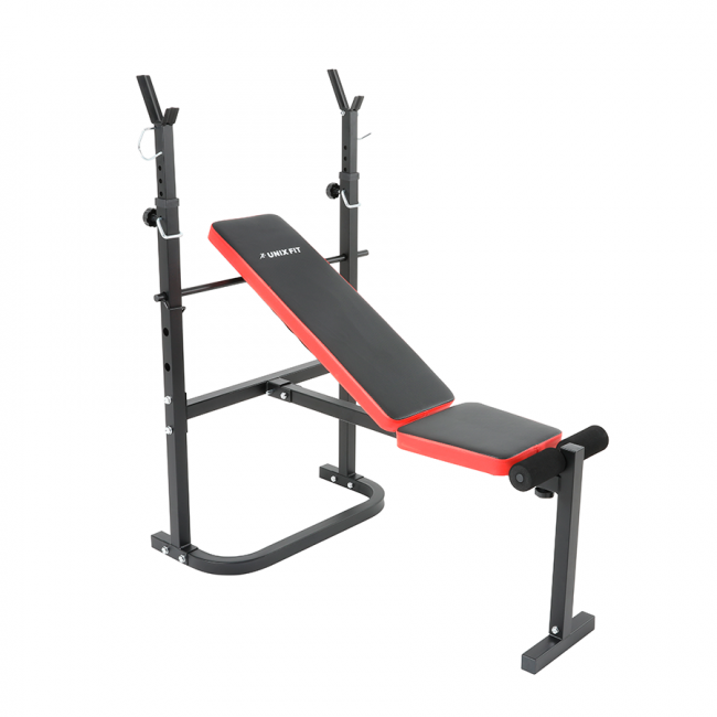 Скамья силовая со стойками UNIX Fit BENCH 120 складная Скамья силовая со стойками UNIX Fit BENCH 120 складная