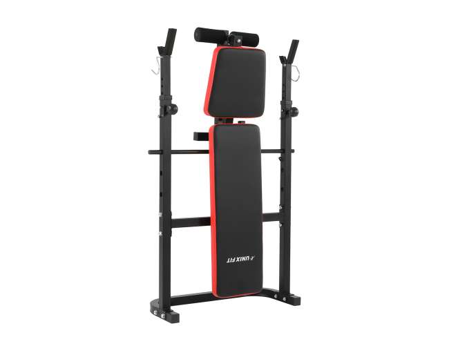 Скамья силовая со стойками UNIX Fit BENCH 120 складная Скамья силовая со стойками UNIX Fit BENCH 120 складная