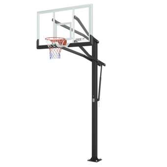 Баскетбольная стойка стационарная UNIX Line B-Stand-TG PRO 72"x42" R45 H230-305 см
