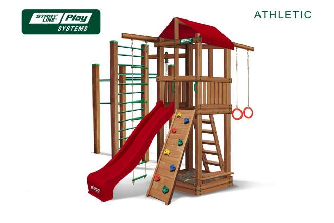 Детский городок Start Line ATHLETIC премиум Кедр Детский городок Start Line ATHLETIC премиум Кедр